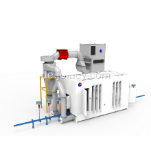 Radschienenpulverspraykabine
